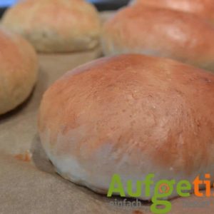 frische Burger Buns selbstgemacht