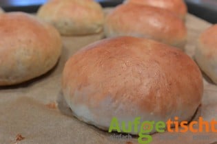 frische Burger Buns selbstgemacht