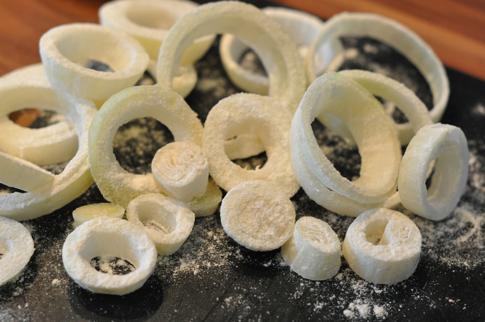 Onion Rings -die knusprige Beilage - zwiebelringe1 - 5