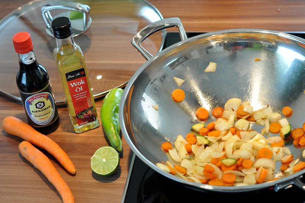 Gebratene Nudeln - einfach lecker - wok3 - 9