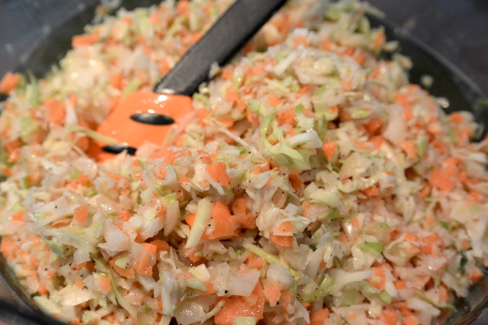 Amerikanischer Krautsalat aka "Coleslaw" - amerikanischer krautsalat coleslaw 07 - 17