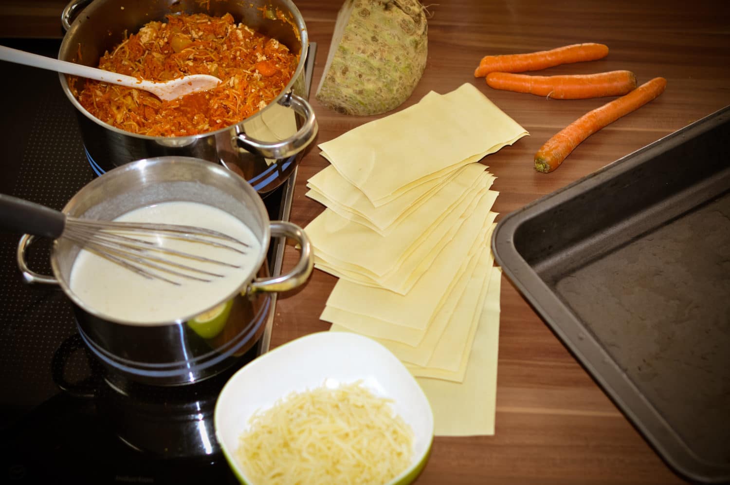 Lasagne mit Tofu und Gemüse - lasagne2 - 7