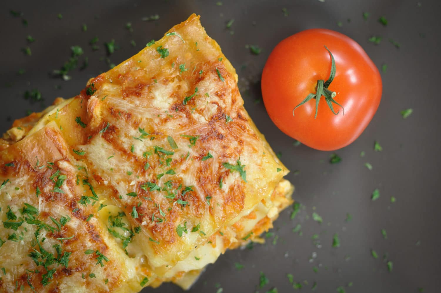 Lasagne mit Tofu und Gemüse