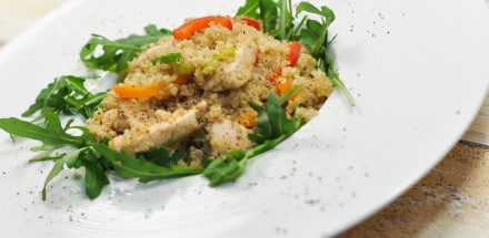 Quinoa Gemüsepfanne mit Hühnerfleisch - quinoa gemüsepfanne4 - 2