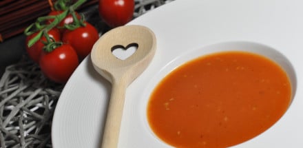 Tomatencremesuppe wie aus Omas Küche - tomatencremesuppe - 3