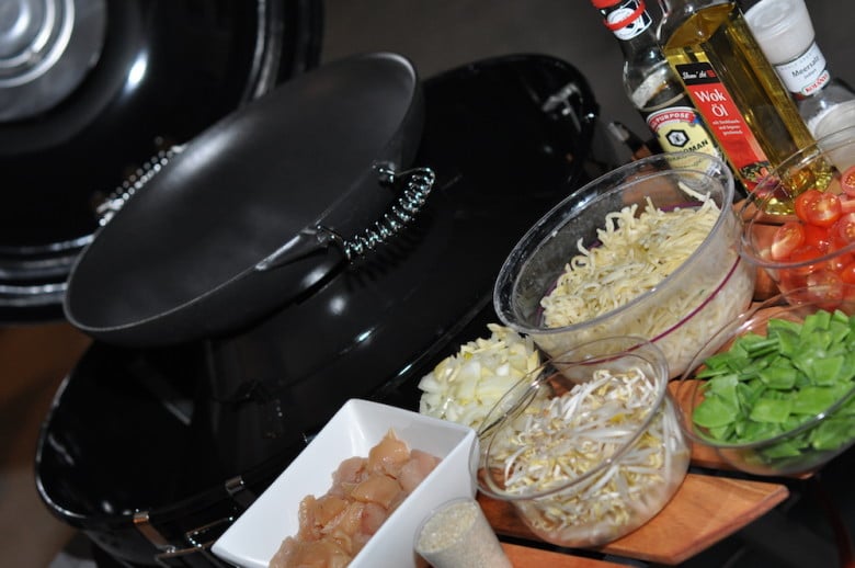 Asiatischer Gemüse Wok vom Grill - aufgetischt.net