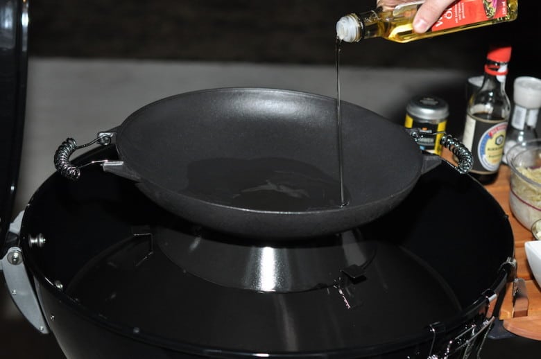 Asiatischer Gemüse Wok vom Grill - aufgetischt.net