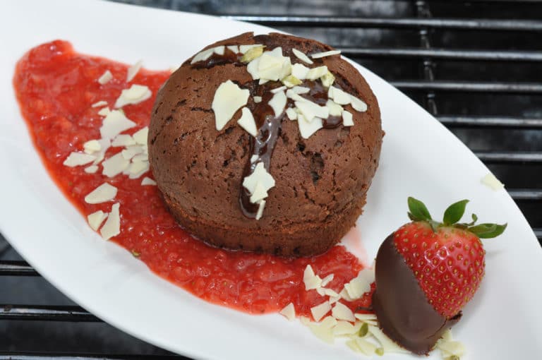 Schokokuchen mit flüssigem Kern [TOP Rezept] - aufgetischt.net