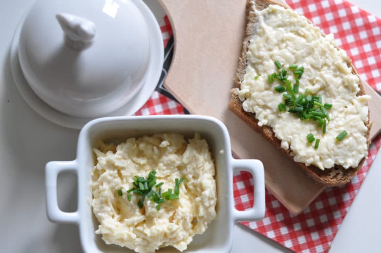 Knoblauch Käse Aufstrich selbstgemacht