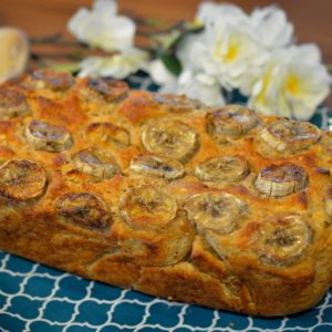 gebackenes Kokos Bananenbrot