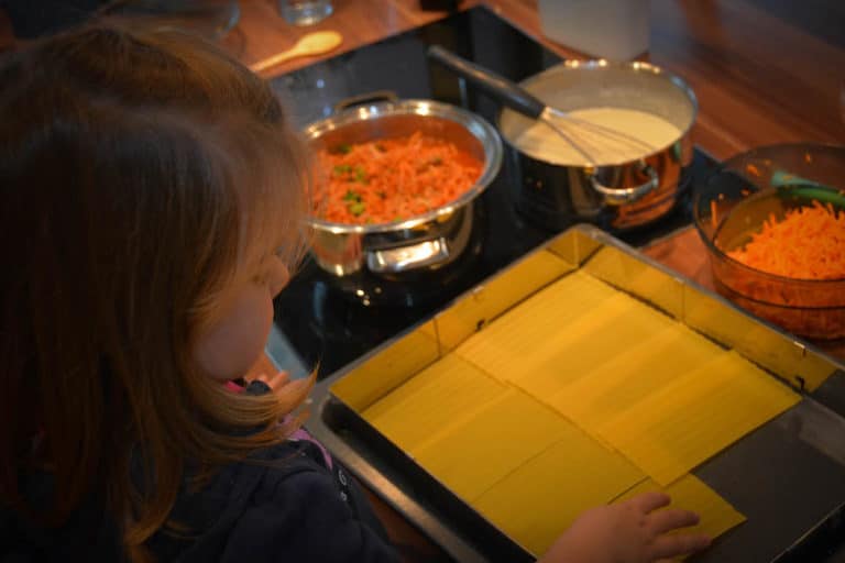 Lasagne zubereiten