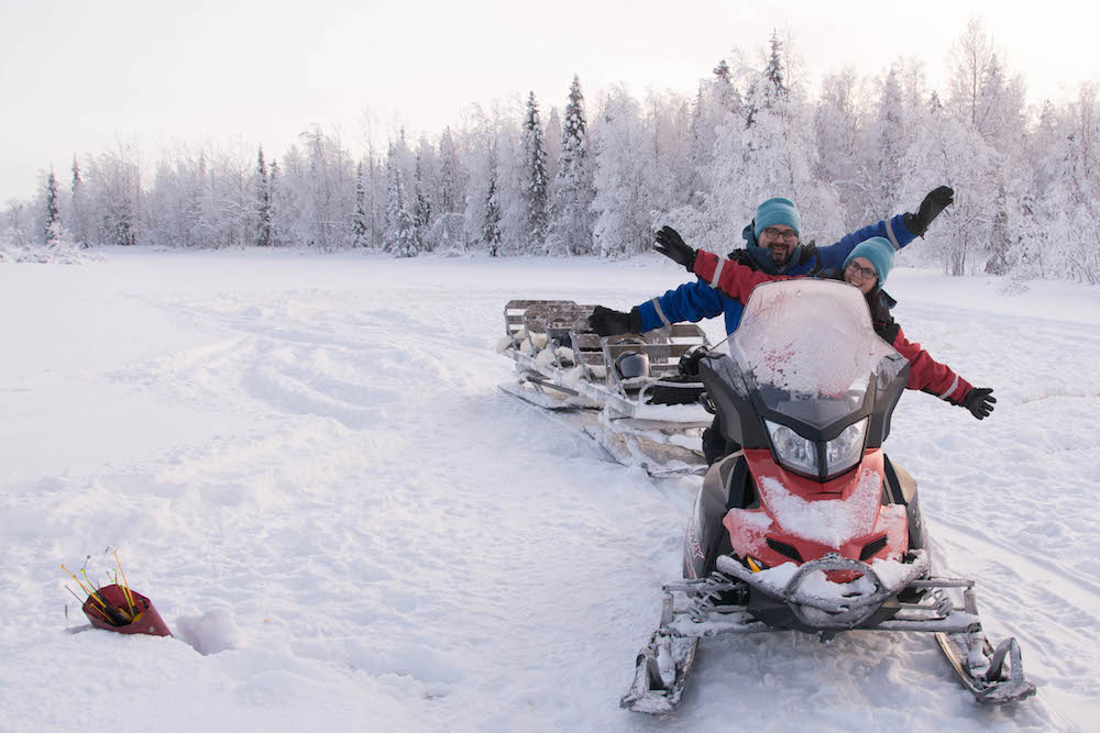 Extreme BBQ in der Wildnis von Lappland - Lappland 094b - 103