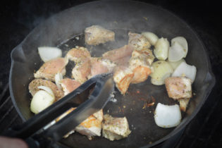 Lemon Ragout in der Pfanne