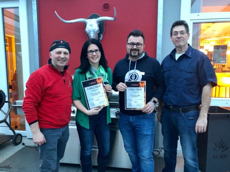 Florian und Romana Hieß bei der Jurorenausbildung