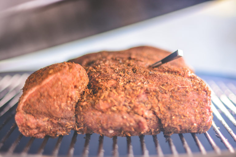 Geräuchertes Rindergab aus dem Wassersmoker - rindergab smoker 06 1 - 26