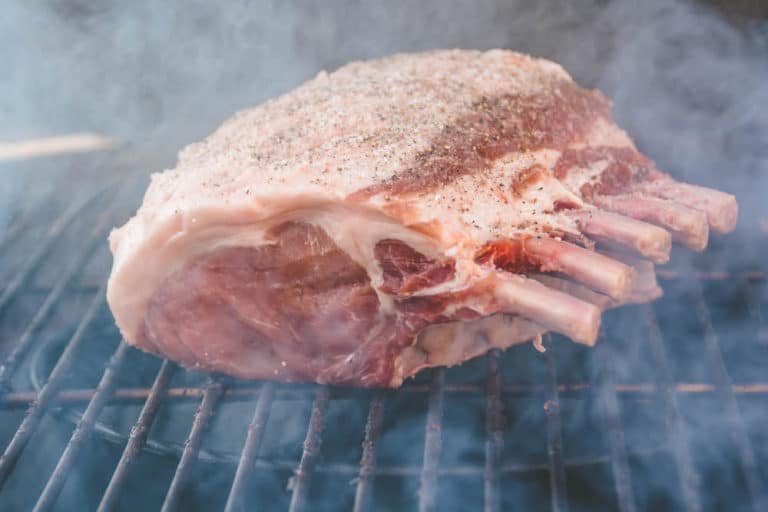 Mangalica Racks am Big Green Egg