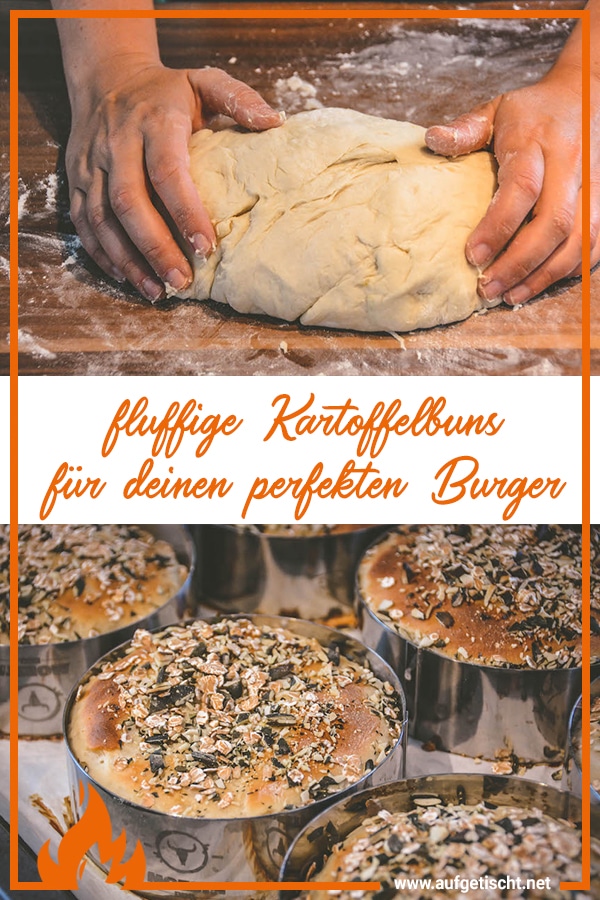 Kartoffelbuns - Perfekte Burger Buns aus fluffigem Kartoffelteig - kartoffelbuns - 27