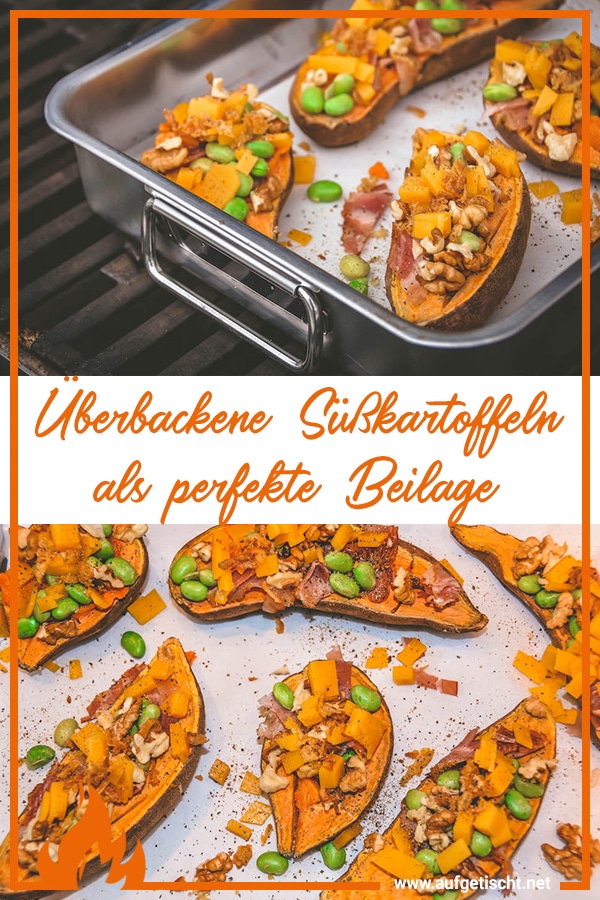 Überbackene Süßkartoffeln als perfekte Beilage