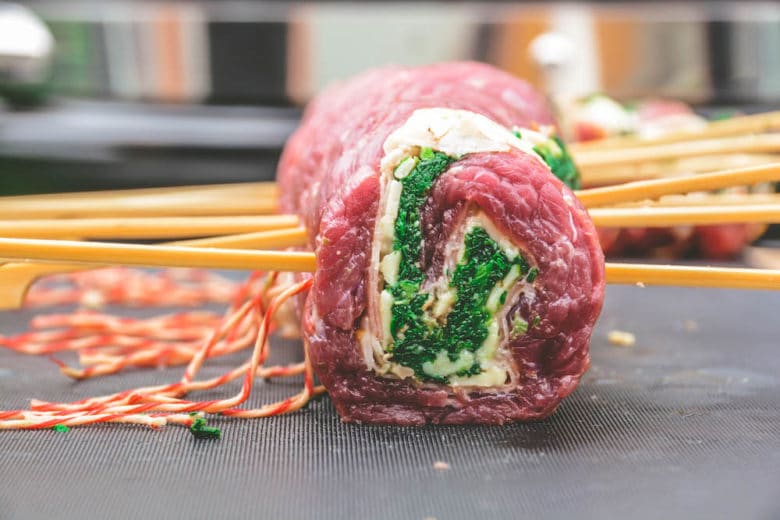 Gefüllte Flank Steak Pinwheels - flank steak pinwheels 011 - 5