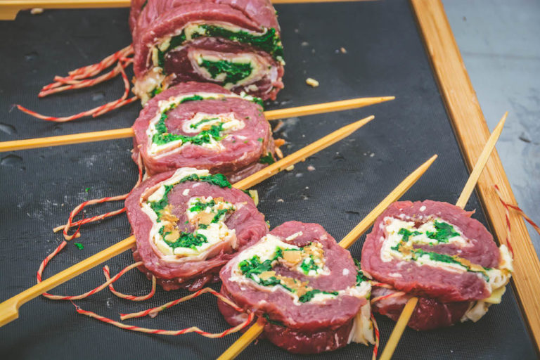 Gefüllte Flank Steak Pinwheels - flank steak pinwheels 012 - 24