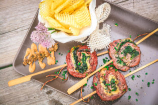 Gefüllte Flank Steak Pinwheels - flank steak pinwheels 017 - 11