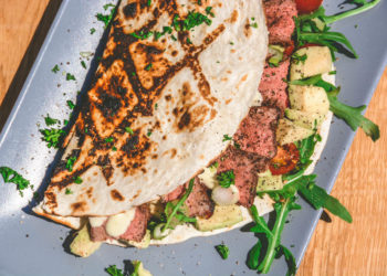 Rumpsteak Wrap mit Avocadocreme - rumpsteak texaslonghorn wrap 005 - 18