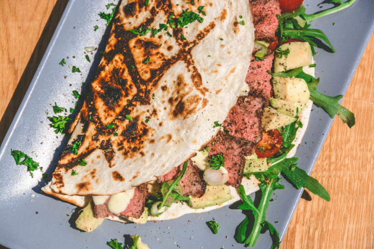 Rumpsteak Wrap mit Avocadocreme - rumpsteak texaslonghorn wrap 005 - 24