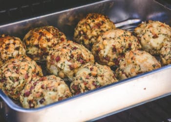 Geräucherte Speckknödel aus dem Smoker - tiroler knödel vom smoker 011 - 14