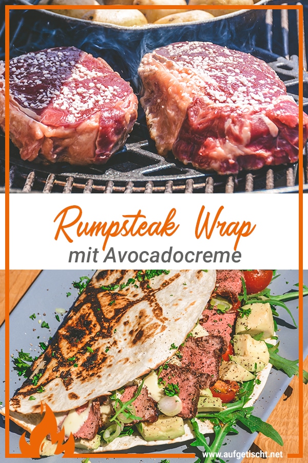 Rumpsteak Wrap mit Avocadocreme - rumpsteak wrap - 27