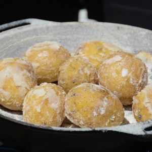 Knusprig gegrillte Gänsebrust vom Kugelgrill - salzkartoffeln 021 - 20