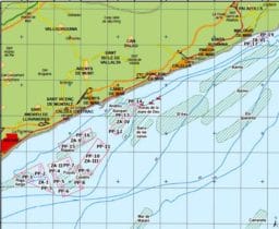 Costa Barcelona Maresme - arrecifesmaresmemapa - 3