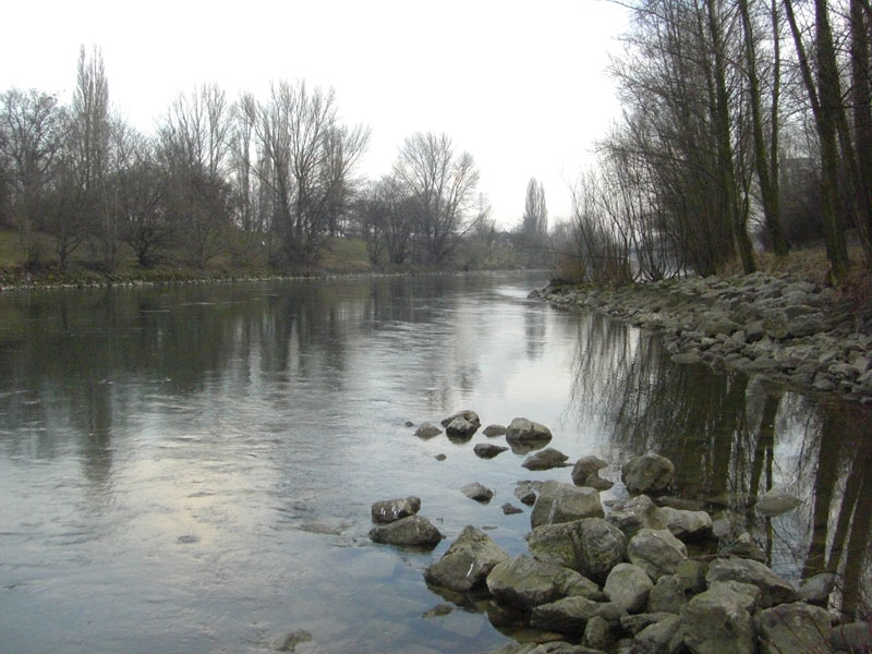 Donaukanal Wien im dritten Bezirk