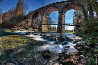 Angelgewässer - deutsche traun viadukt - 15