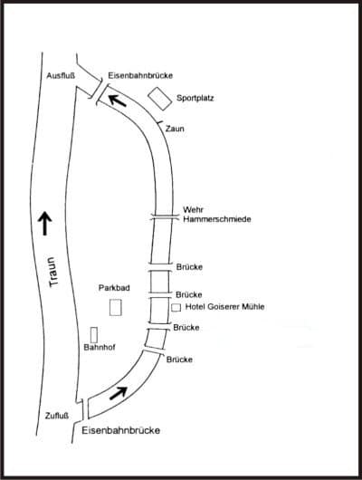 Goiserer Mühlbach Planübersicht