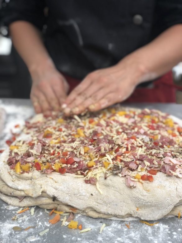 Brot Lasagne backen mit Jenny