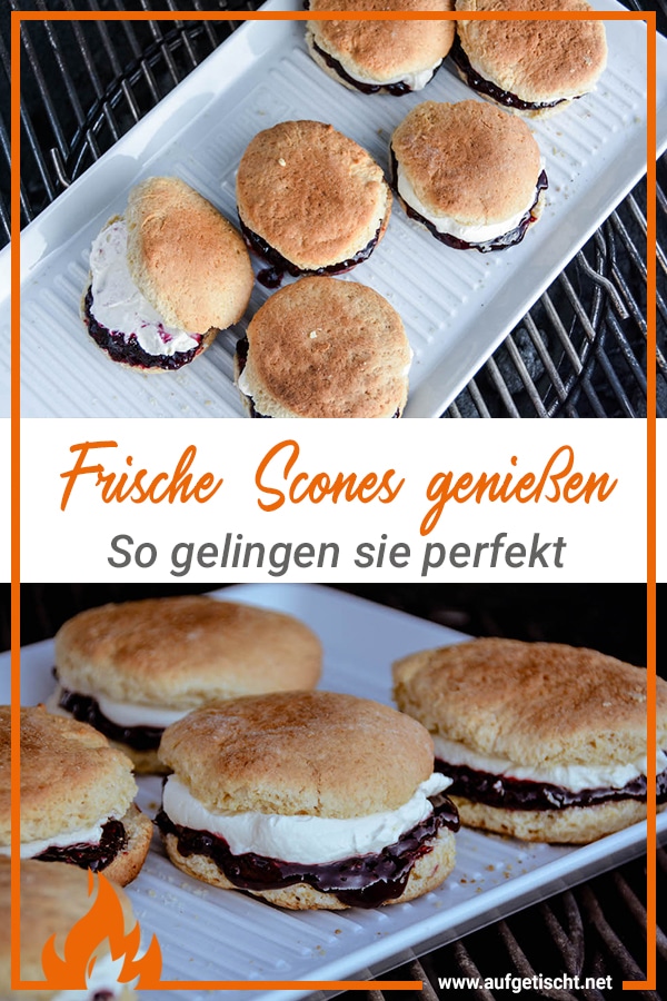 Klassische Scones vom Pizzastein - scones - 26