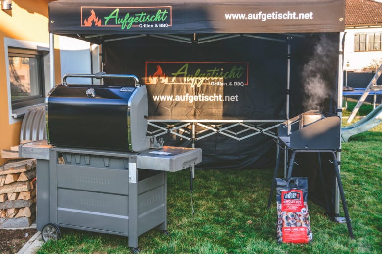Das perfekte Faltzelt für Bewerbe, Grillkurse und Caterings - grillpavillon grillzelt 13 - 36