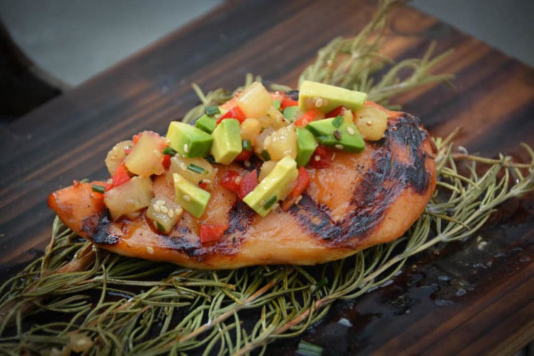 Saftiges Chicken Hawaii vom Grill - chicken hawaii 21 - 3 Saftiges Chicken Hawaii vom Grill - saftig gegarte Hühnerbrust vom Grill