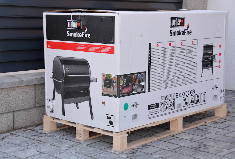 Unboxing Weber SmokeFire Ex6 Pelletgrill