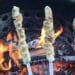 Stockbrot vom Lagerfeuer