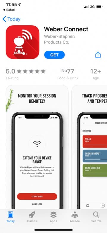 Weber Connect Smart Grilling Hub Unboxing & Testbericht - weber connect app 01 - 8