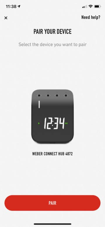 Weber Connect Smart Grilling Hub Unboxing & Testbericht - weber connect app 03 - 12