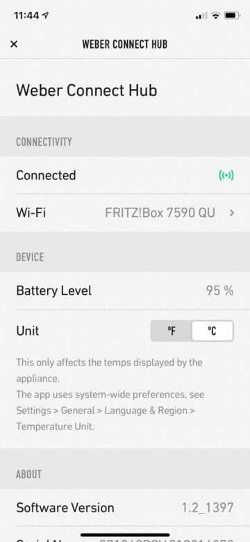 Weber Connect Smart Grilling Hub Unboxing & Testbericht - weber connect app 08 - 22