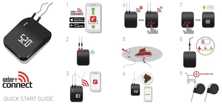 Weber Connect Smart Grilling Hub Schnellanleitung