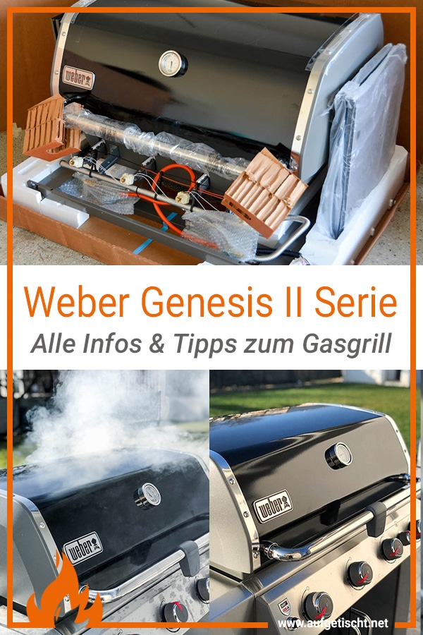 Weber Genesis II Serie - Alle Tipps und Infos zum Gasgrill auf Pinterest pinnen