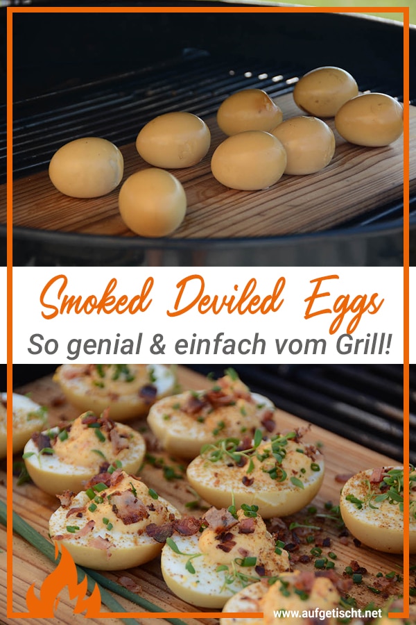 Smoked Deviled Eggs / die bekannten Teufelseier auf Pinterest pinnen 