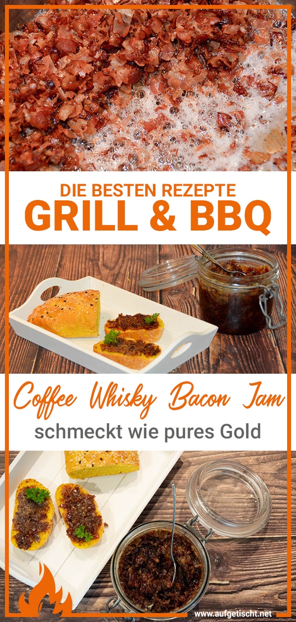 Coffee Whisky Bacon Jam Rezept auf Pinterest pinnen