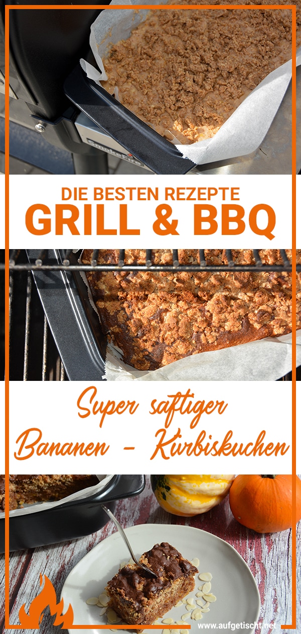 Super saftiger Bananen- Kürbiskuchen - Das Rezept für Pinterest