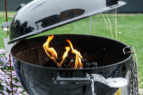 Temperatursteuerung im Kugelgrill