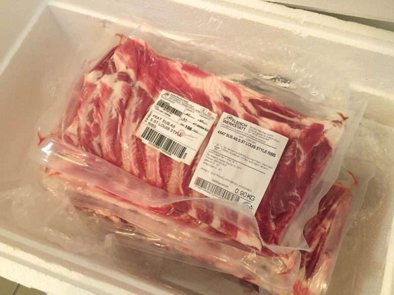 Fleisch online kaufen - St. Luis Cut Ribs direkt von der Fleischwerkstatt